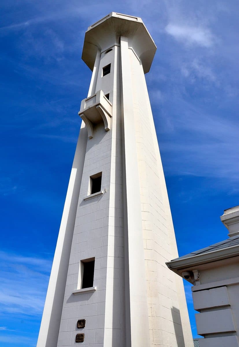 Donkin Hill Lighthouse, Port Elizabeth, built in 1861, rebuilt in 1930 and inactive since 1973