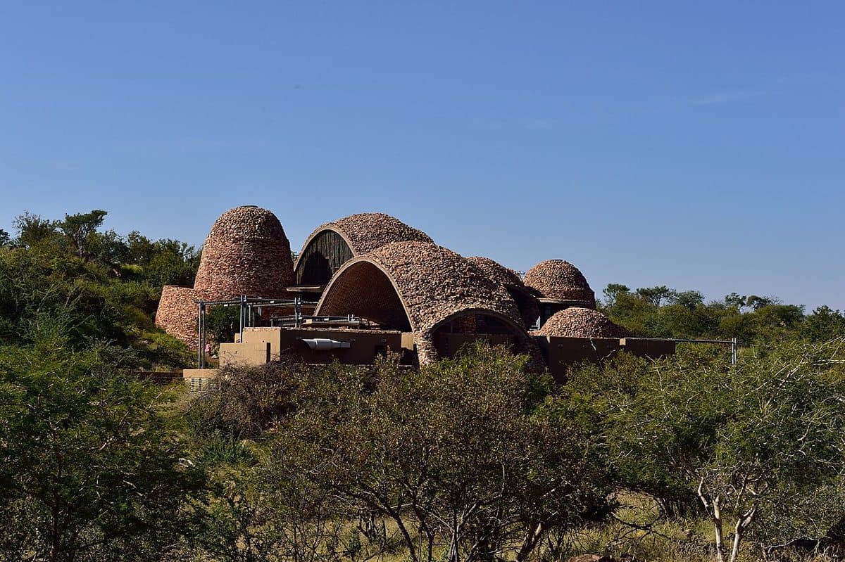 Vue du Limpopo en Afrique du Sud.