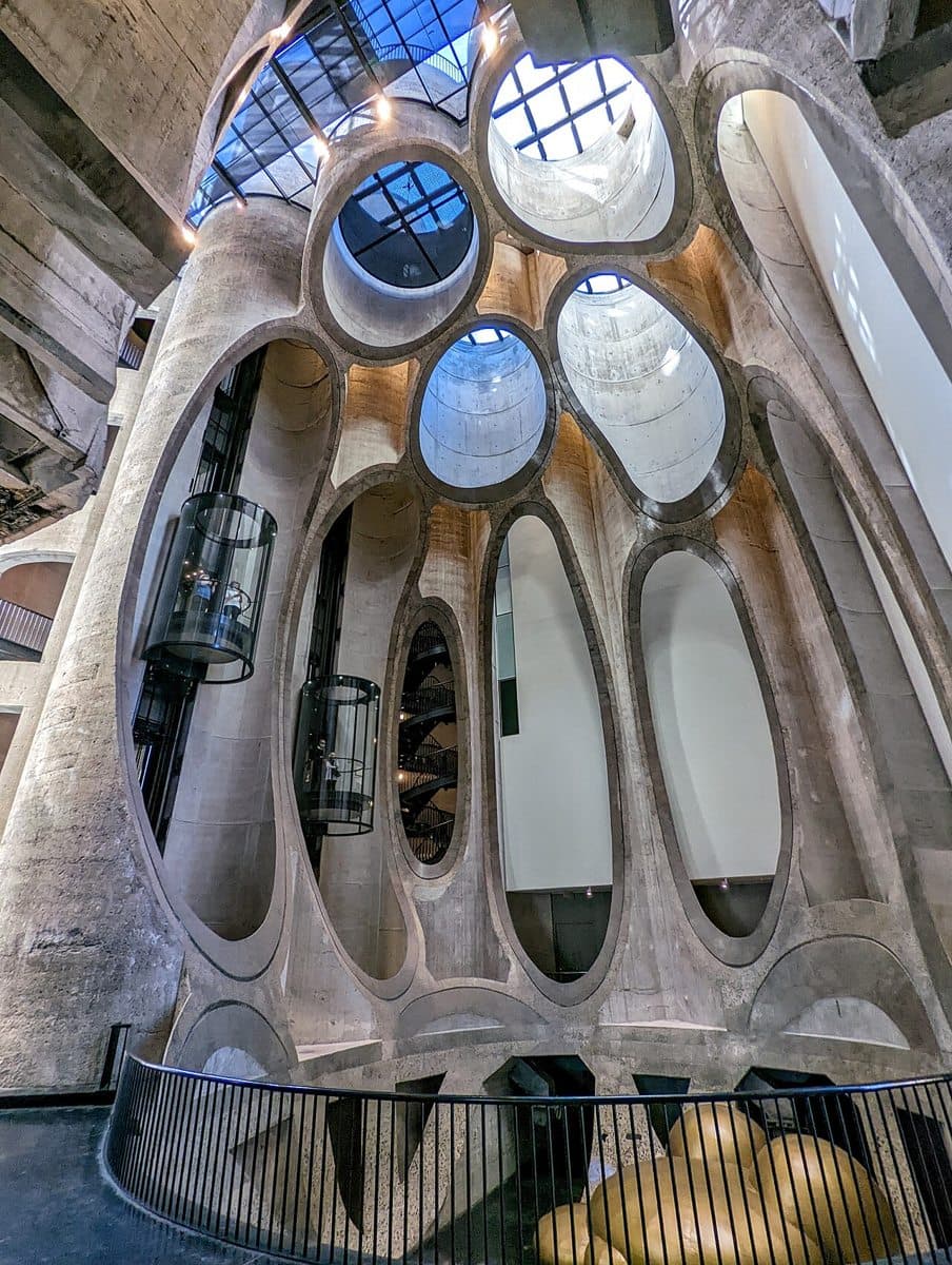The Grain Silo, Victoria & Alfred Waterfront, Cape Town, 8001, South Africa, an old grain silo complex converted to a hotel and museum (Zeitz Museum of Contemporary Art Africa)