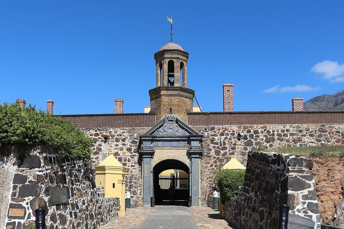 Entrance of Castle of Good Hope, Cape Town, South Africa