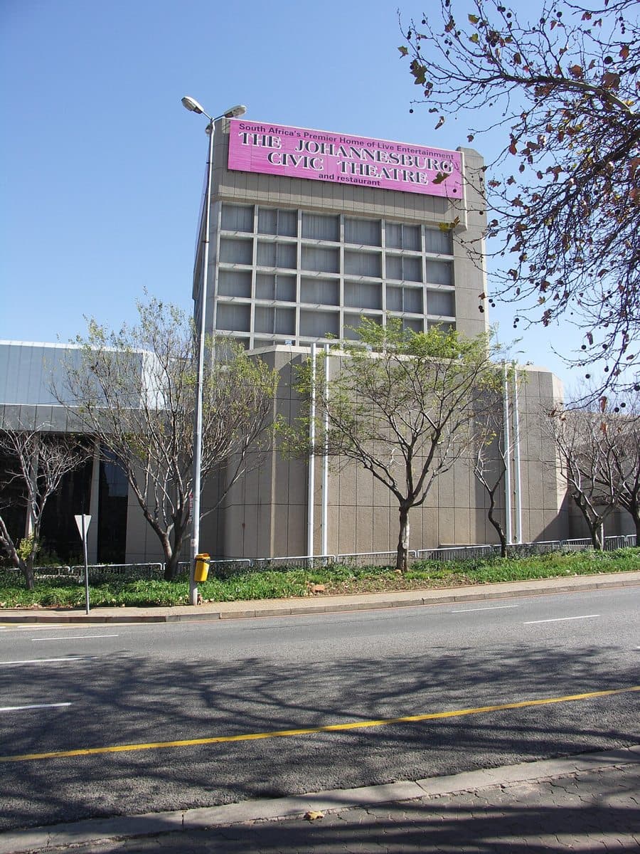 Johannesburg  Civic Theater, Loveday Street, Braamfontein, Johannesburg