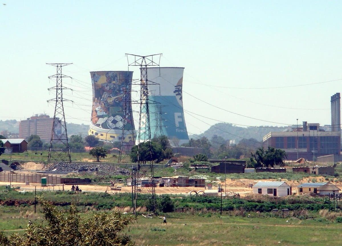 Orlando Power Station is a decommissioned coal fired power station in Soweto, South Africa. The power station was commissioned at the end of the Second World War and served Johanne